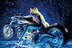 Фото девушек с мотоциклом